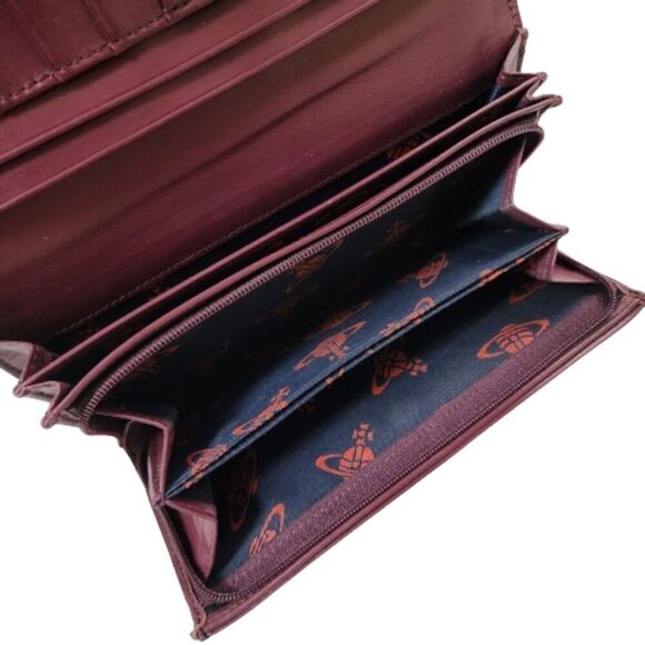 Vivienne Westwood Women's Large Multicolored Wallet with Box - Picture 7 of 11